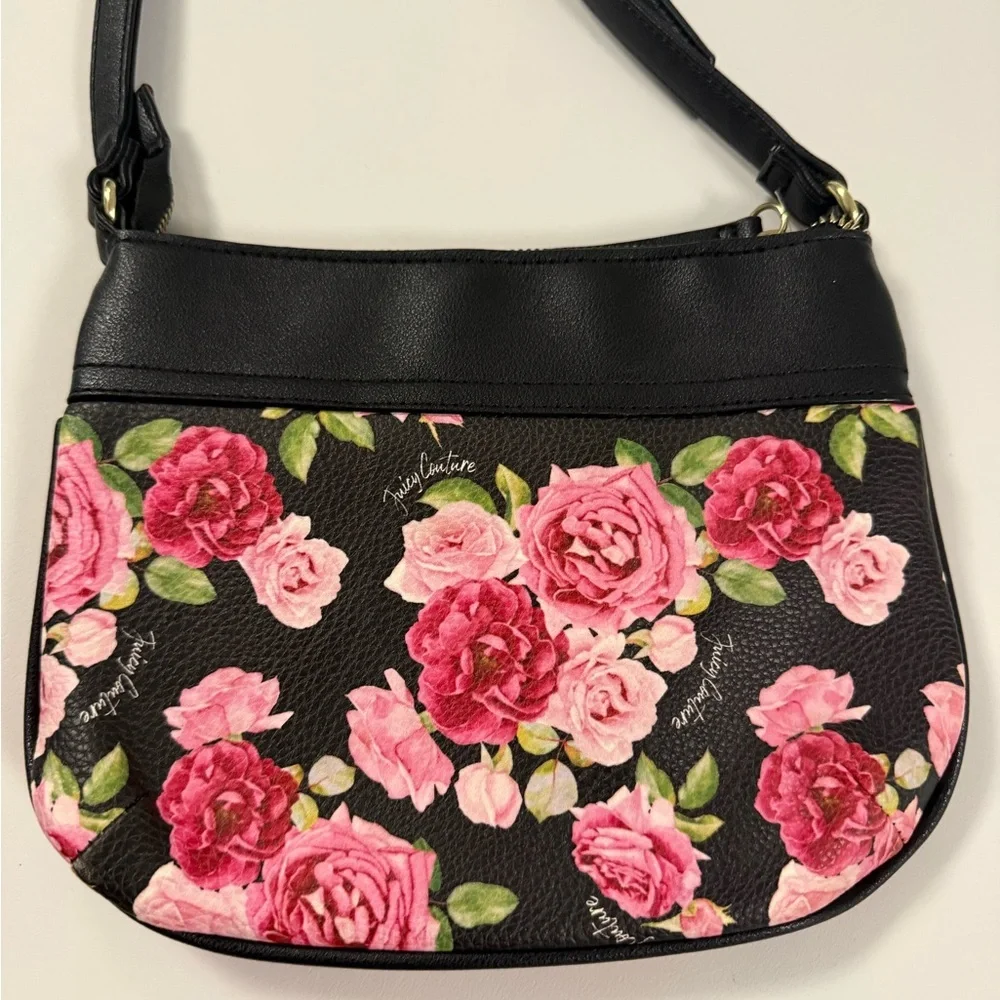 NWOT Juicy Couture Floral Crossbody